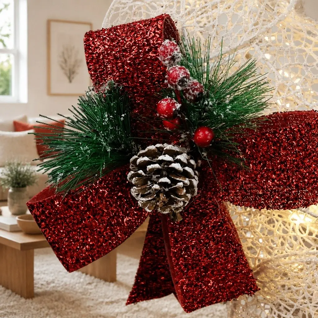 LED Christmas Lights Outdoor Decoration 3D Reindeer Sleigh 165cm Height Multi-color