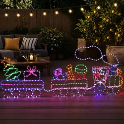 LED Christmas Lights - 631 Bulbs, 210cm x 80cm