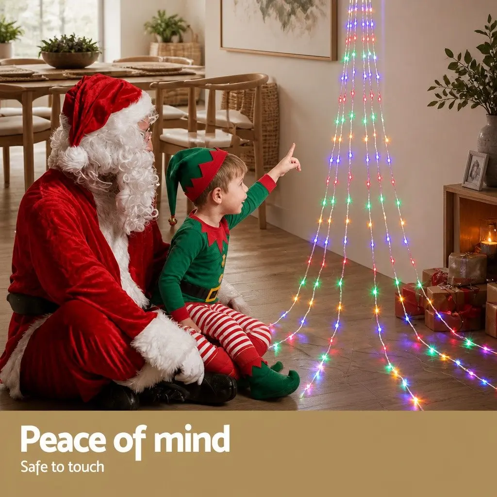 Cascading Solar LED String Lights for Outdoor Use 5M
