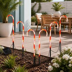 Specifications of 6 PCS Solar LED Christmas Path Lights