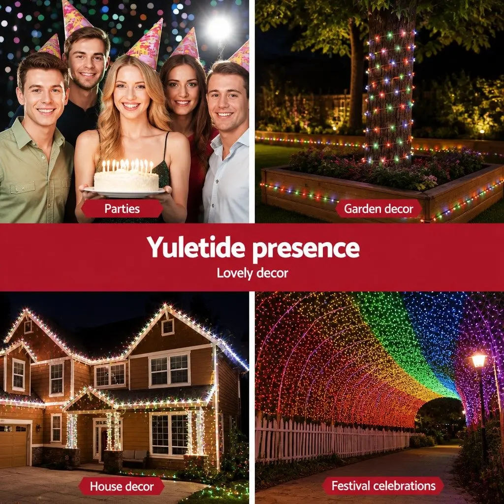 Rope Lights Indoor Outdoor 30M Multicolour LED String Decoration