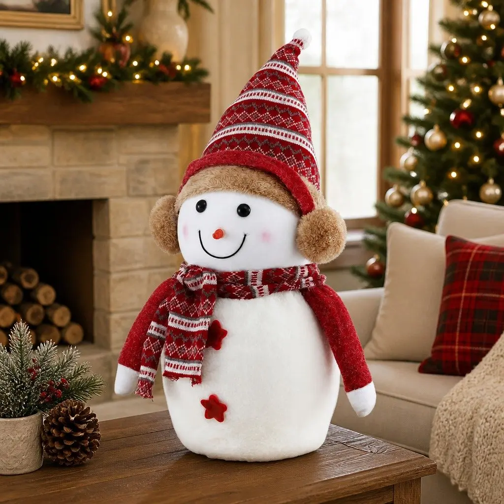 60cm Christmas Snowman Plush Ornament