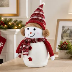 Christmas Snowman Plush Ornament 45cm Specifications