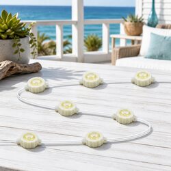 15M Multicolour Solar LED String Lights with 36 Bulbs