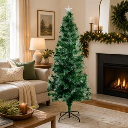 2.1M Christmas Tree with Steel Base and 270 Branches