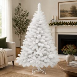 Specifications of 1.8M White Christmas Tree with 670 Tips