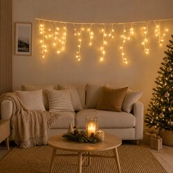 32M Warm White Icicle Lights - Specs and Features