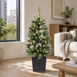 Specifications of the 90cm Green Potted Christmas Tree