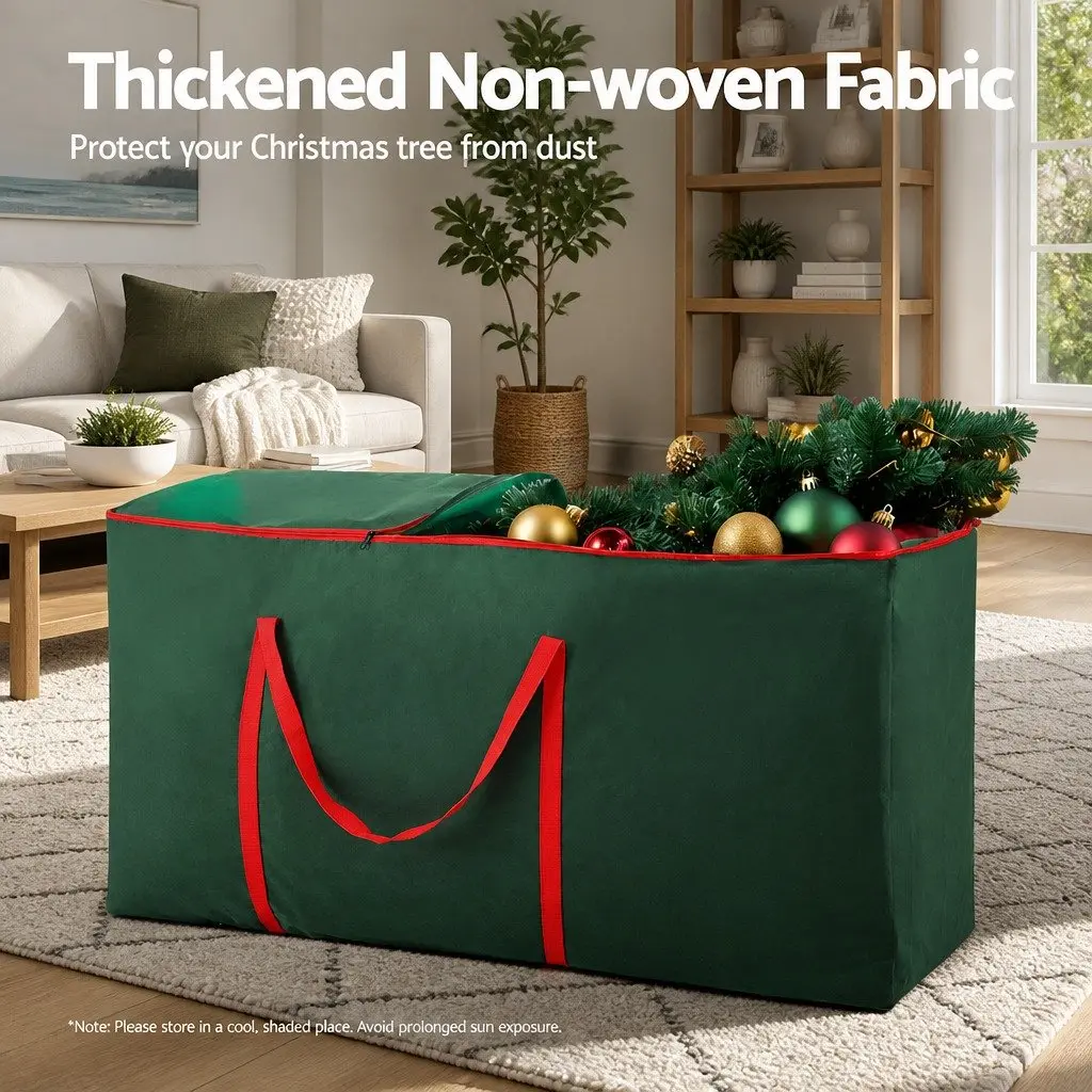 Christmas Tree Storage Bag for Up to 8ft Tree Green