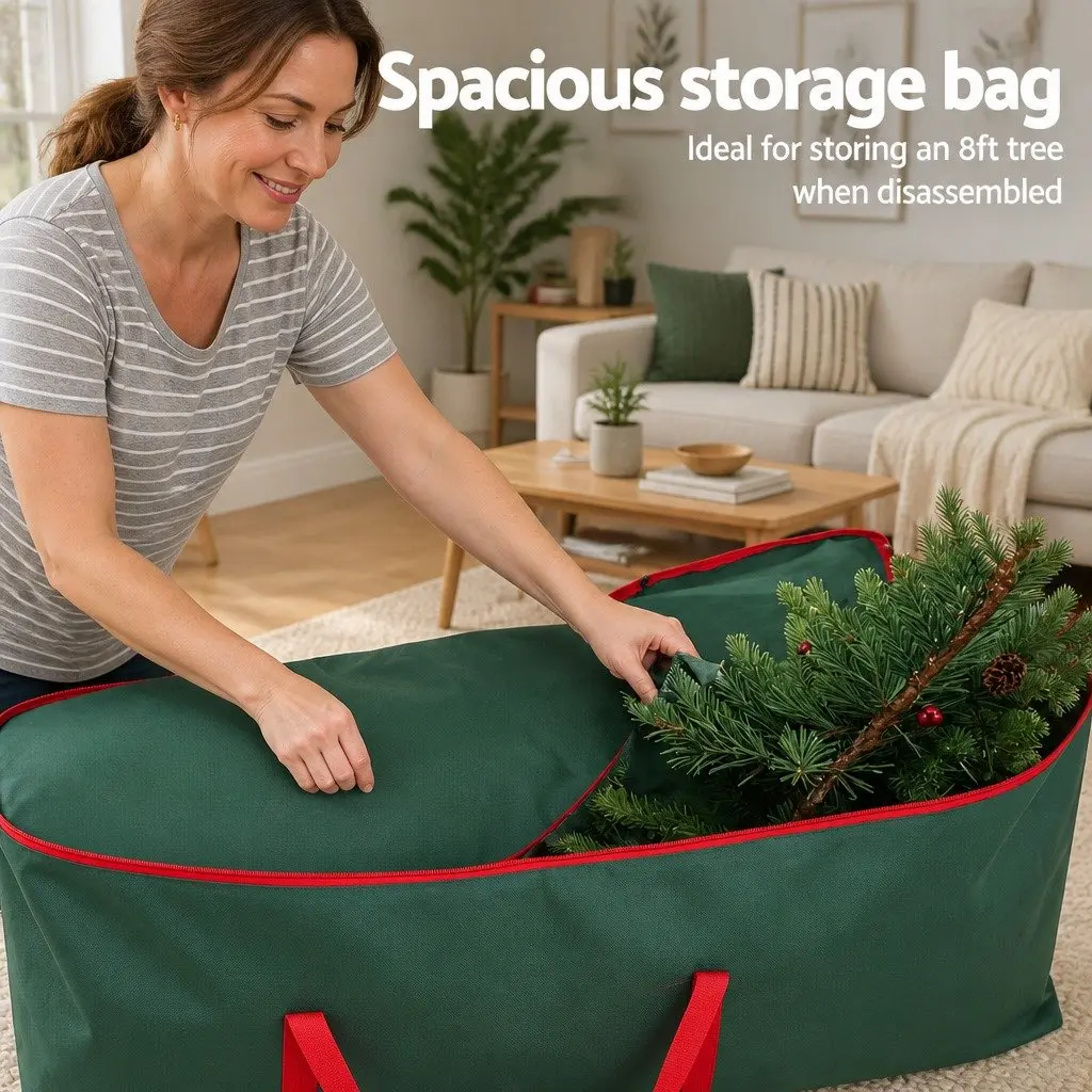 Christmas Tree Storage Bag for Up to 8ft Tree Green