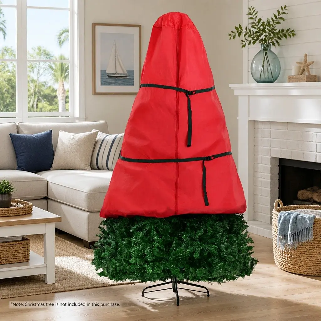 Christmas Tree Storage Bag for 8ft Tree Red