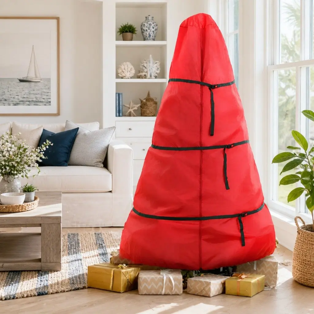 Christmas Tree Storage Bag for 8ft Tree Red