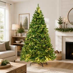 Detailed Specs of 7FT Pre-lit LED Christmas Tree