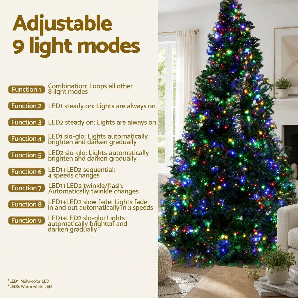7FT Pre-lit Christmas Tree