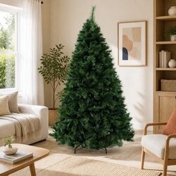 Specifications of 7FT Christmas Tree with Green PVC Tips