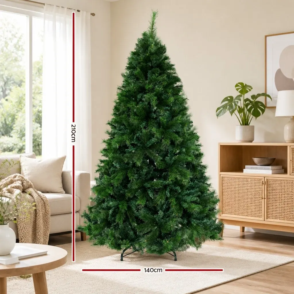 Christmas Tree 7FT Green Pine Needles Faux Tree
