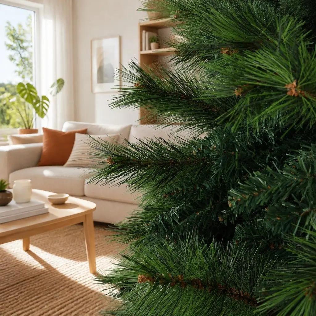 Christmas Tree 7FT Green Pine Needles Faux Tree