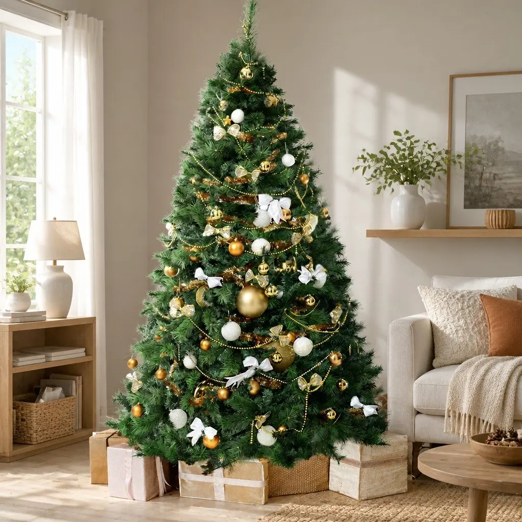 Christmas Tree 7FT Green Pine Needles Faux Tree