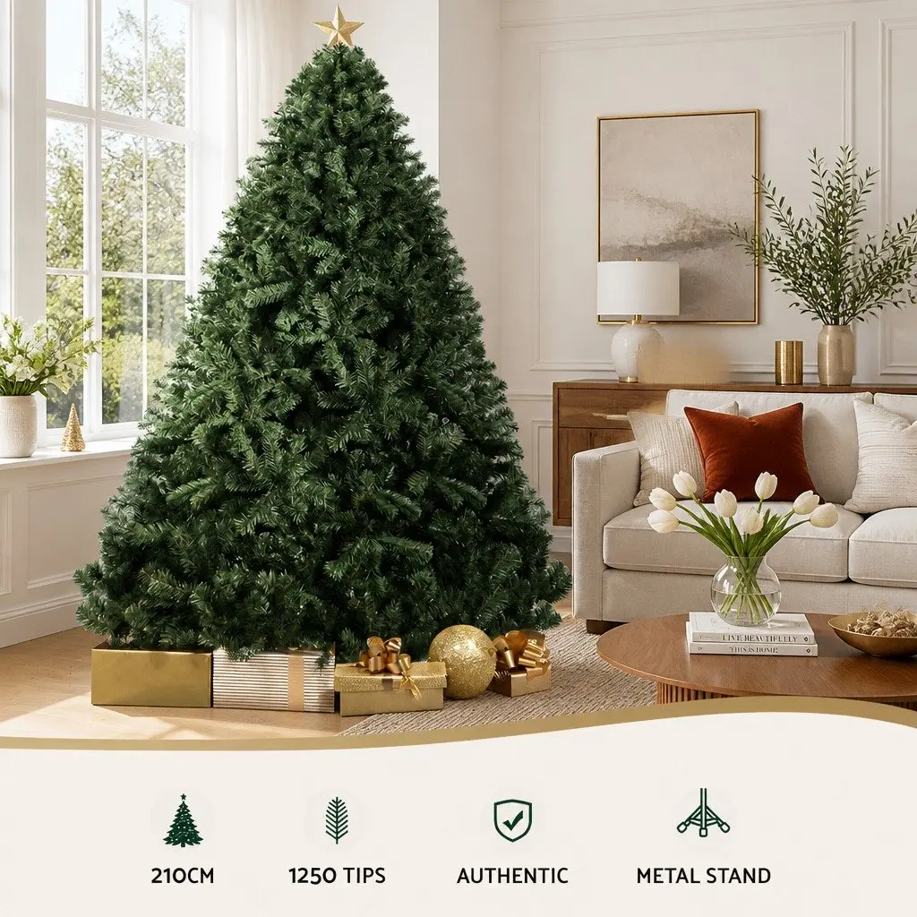 Christmas Tree 7FT Green Fir for Christmas Decorations