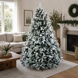Specifications of 8FT Christmas Tree - Snow Flocked Design