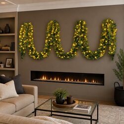 Specifications of 20M Christmas Garland with Warm LED Lights