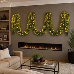 Specifications of 20M Christmas Garland with Warm LED Lights