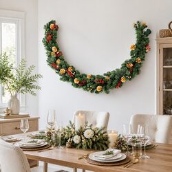 1.8M LED Christmas Garland: Specs and Features