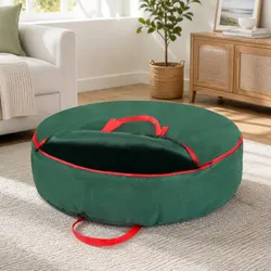 Christmas Garland Storage Bag - 90cm Green Oxford Fabric