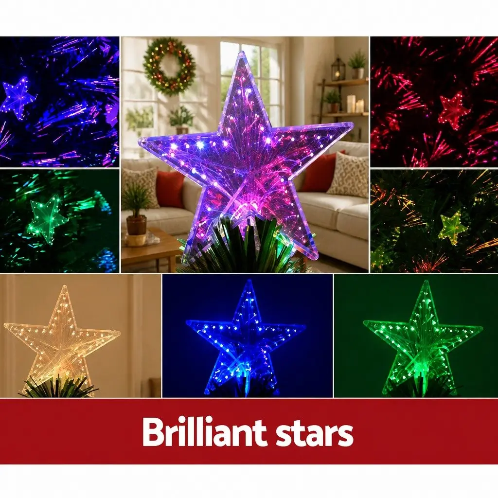 7ft Pre-Lit LED Christmas Tree