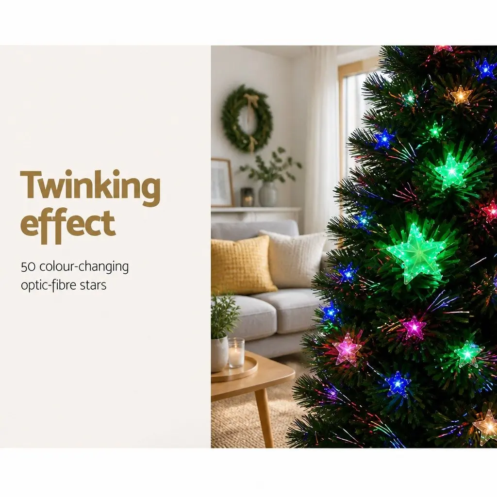 7ft Pre-Lit LED Christmas Tree