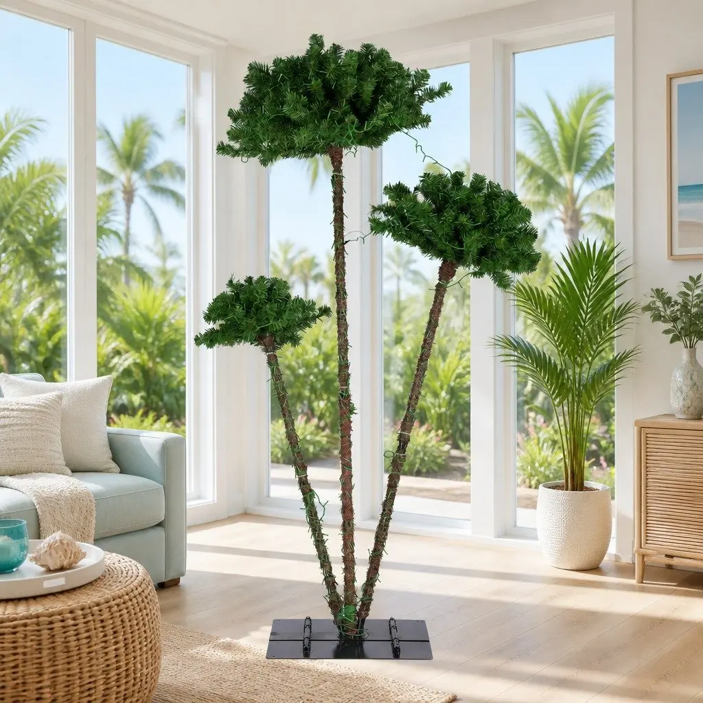 3-in-1 LED Palm Tree for Christmas