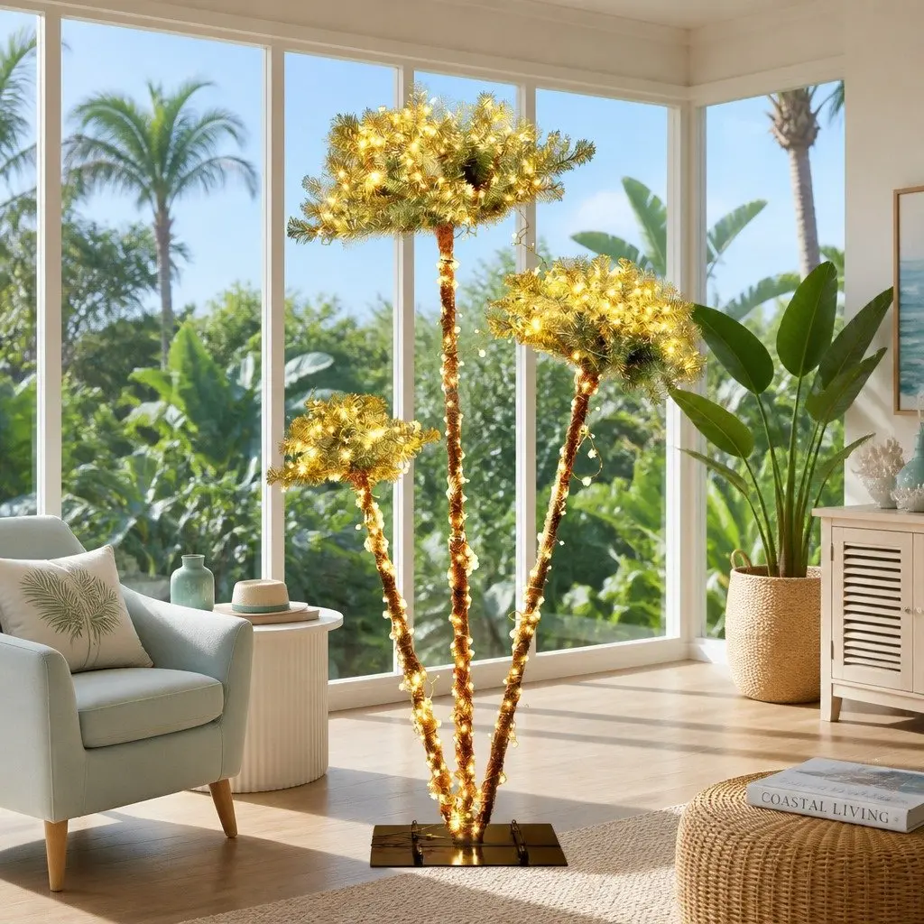 LED Christmas Palm Tree Indoor Outdoor 1.2M 1.5M 1.8M