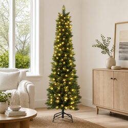 1.8m Christmas Tree with 300 Tips and 200 Warm LEDs