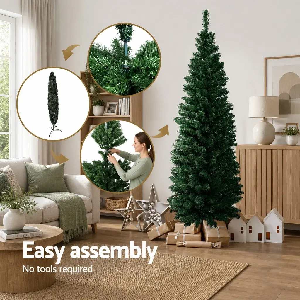 6FT Green Christmas Tree with 300 Tips