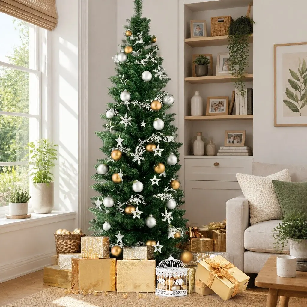 6FT Green Christmas Tree with 300 Tips