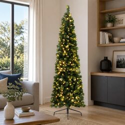 Specifications of Pre-lit Half Corner Christmas Tree 2.1M