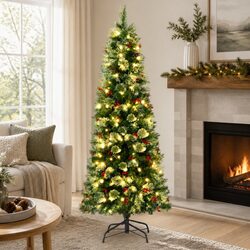 Specifications of 1.8M LED Christmas Tree with Warm Lights