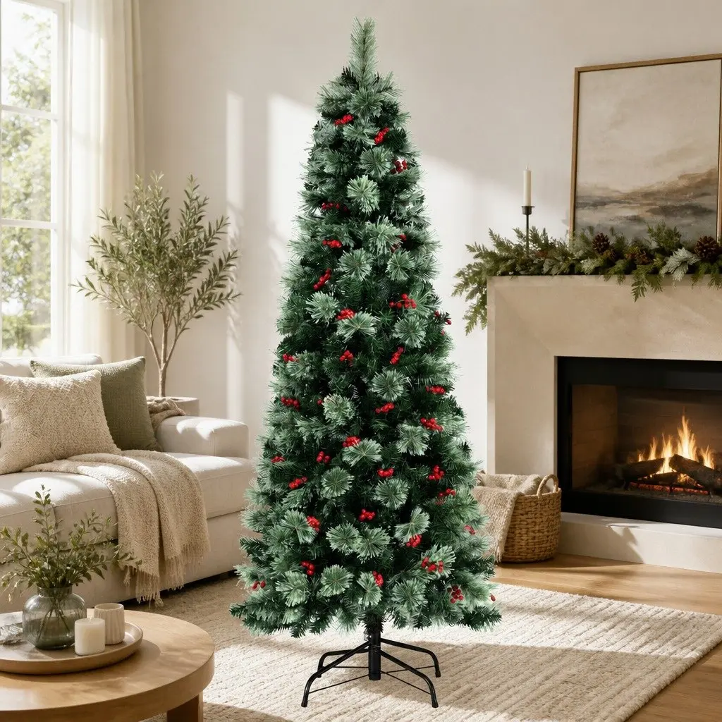 1.8M LED Christmas Tree with Warm Lights