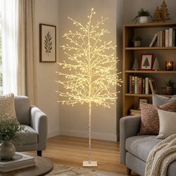 Specifications of 7FT Solar LED Christmas Tree with 480 Lights