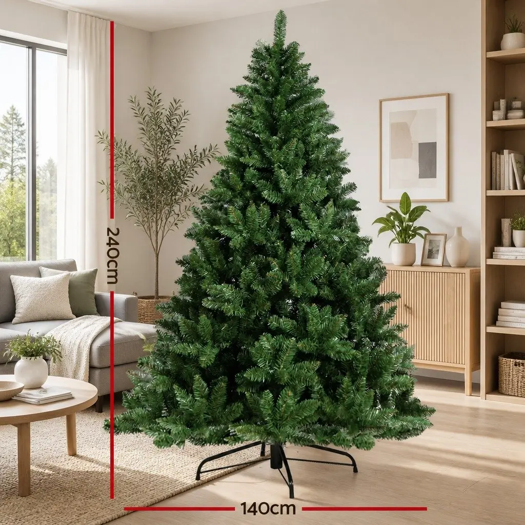 Artificial Christmas Tree 2.4m Home Decor