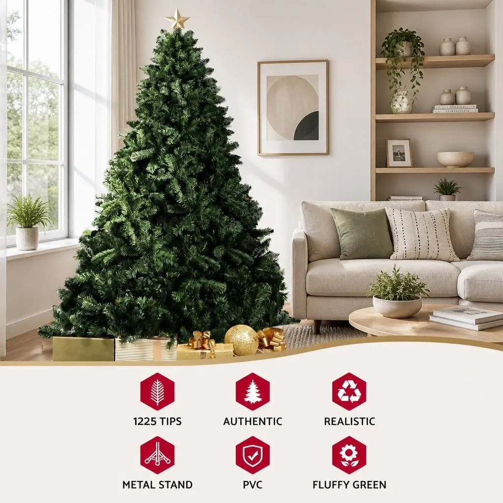 Artificial Christmas Tree 2.4m Home Decor