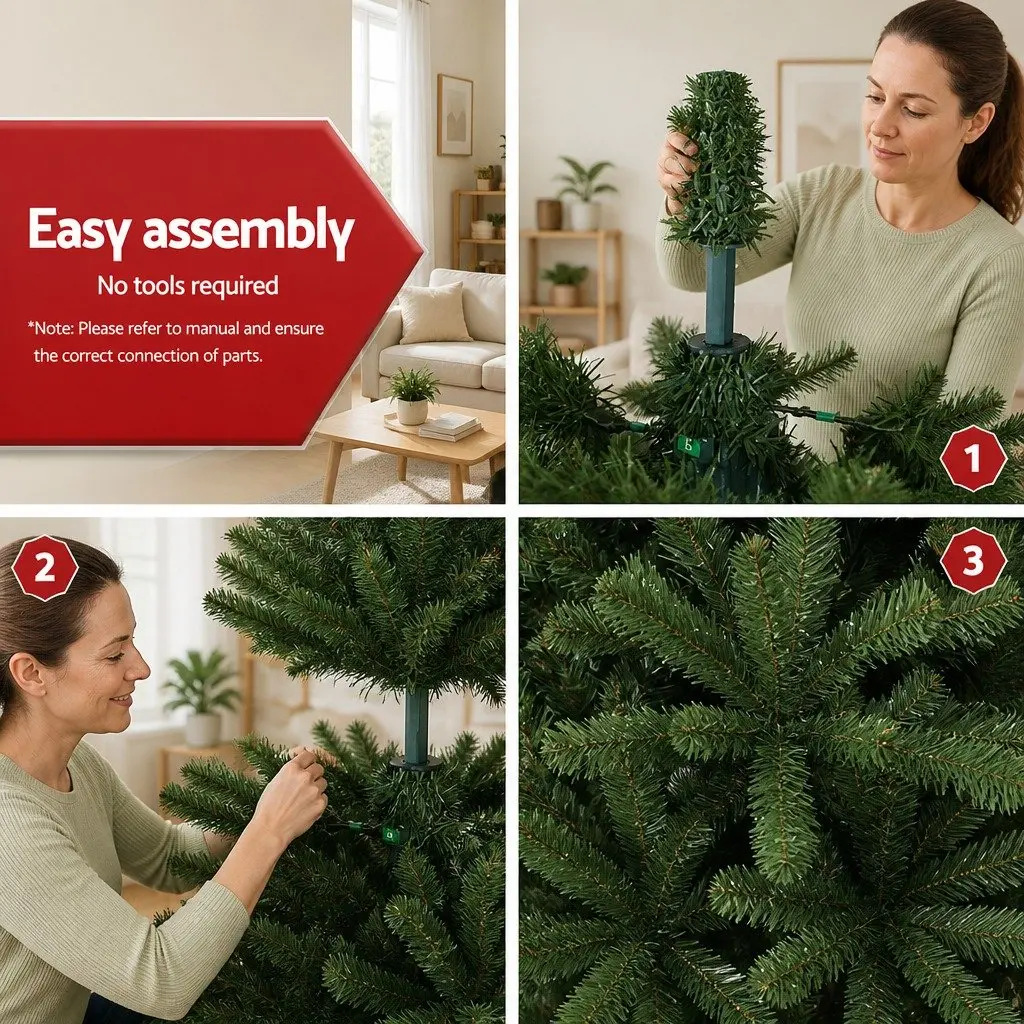 Artificial Christmas Tree 2.4m Home Decor