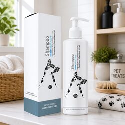 Specifications of Male Dog Shampoo 250ml for Skin Care