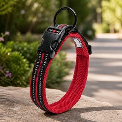 Specifications of Heavy Duty Red Dog Collar XL