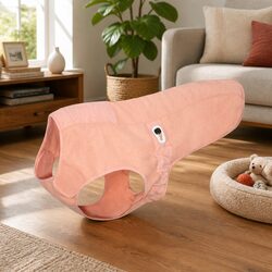 Dog Winter Coat Dusty Pink 2XS Pet Apparel Warm Jacket Cold Weather Protection