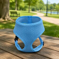 Dog Harness with Steel D Ring Lightweight Breathable Mesh Adjustable Chest Belt