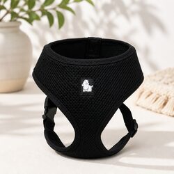 Specifications of XL Black Dog Harness with Adjustable Chest Belt