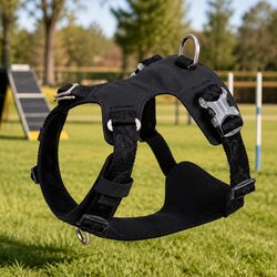 XS Black Tactical Dog Harness - Features and Specs