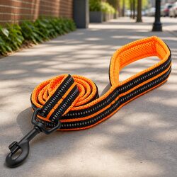 Reflective Dog Leash Specifications: 2m Nylon, Swivel Hook