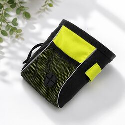 Dog Treat Bag Specifications: Yellow, Medium Size, Waterproof